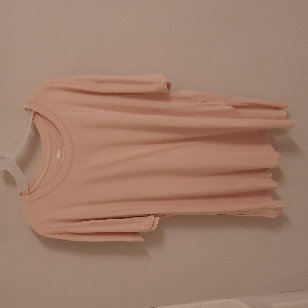 Baby pink tunic tshirt